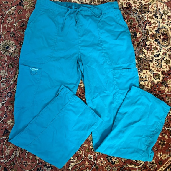 Cherokee Turquoise Blue Scrub Set - Picture 2 of 6